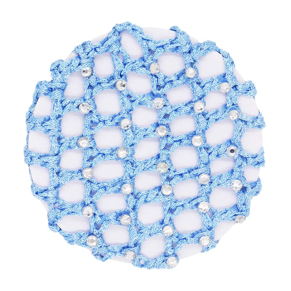 Amazon Com Voberry 1 Pc Women Girl Rhinestone Bun Cover Snood