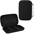 MoKo 7-Inch GPS Carrying Case, Portable Shockproof EVA Hard Shell Protective Pouch Travel Storage Bag for Car GPS Navigator Garmin/Tomtom/Magellan Devices with 7" Display - Black