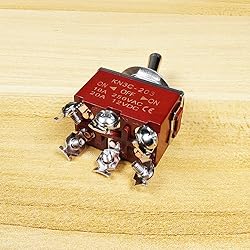 Gebildet 3pcs Waterproof Latching Toggle Switch