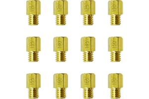 YGQ Carburetor Main Jet Kit for Mikuni VM TM Large Hex VM4/042 (#115 - #170)