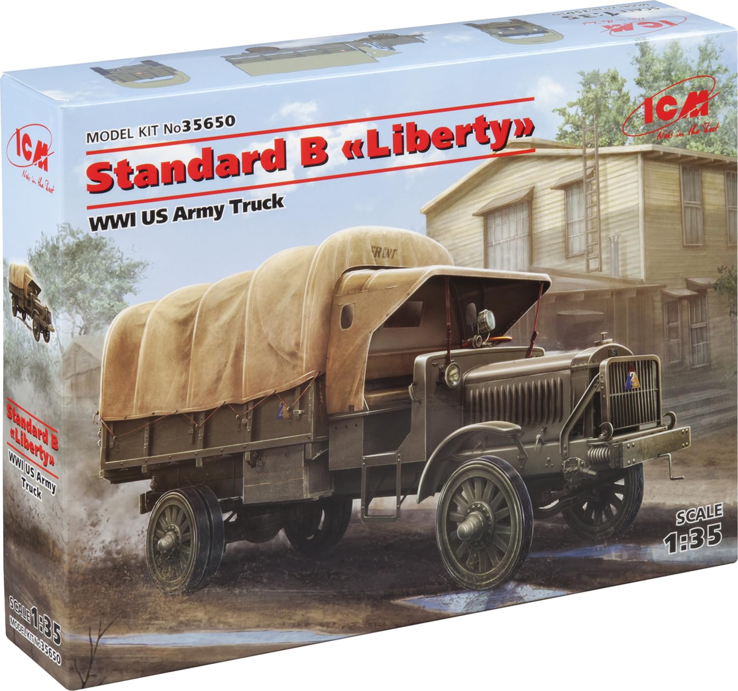 ICM 1:35 - Standard B Liberty WWI US Army Truck