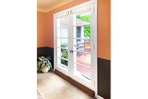 Home District Door Draft Stopper - Weighted Faux Suede Under Door Draft Blocker, Apartment Noise Blocker, Window Draft Dodger - 60" Long - Chocolate