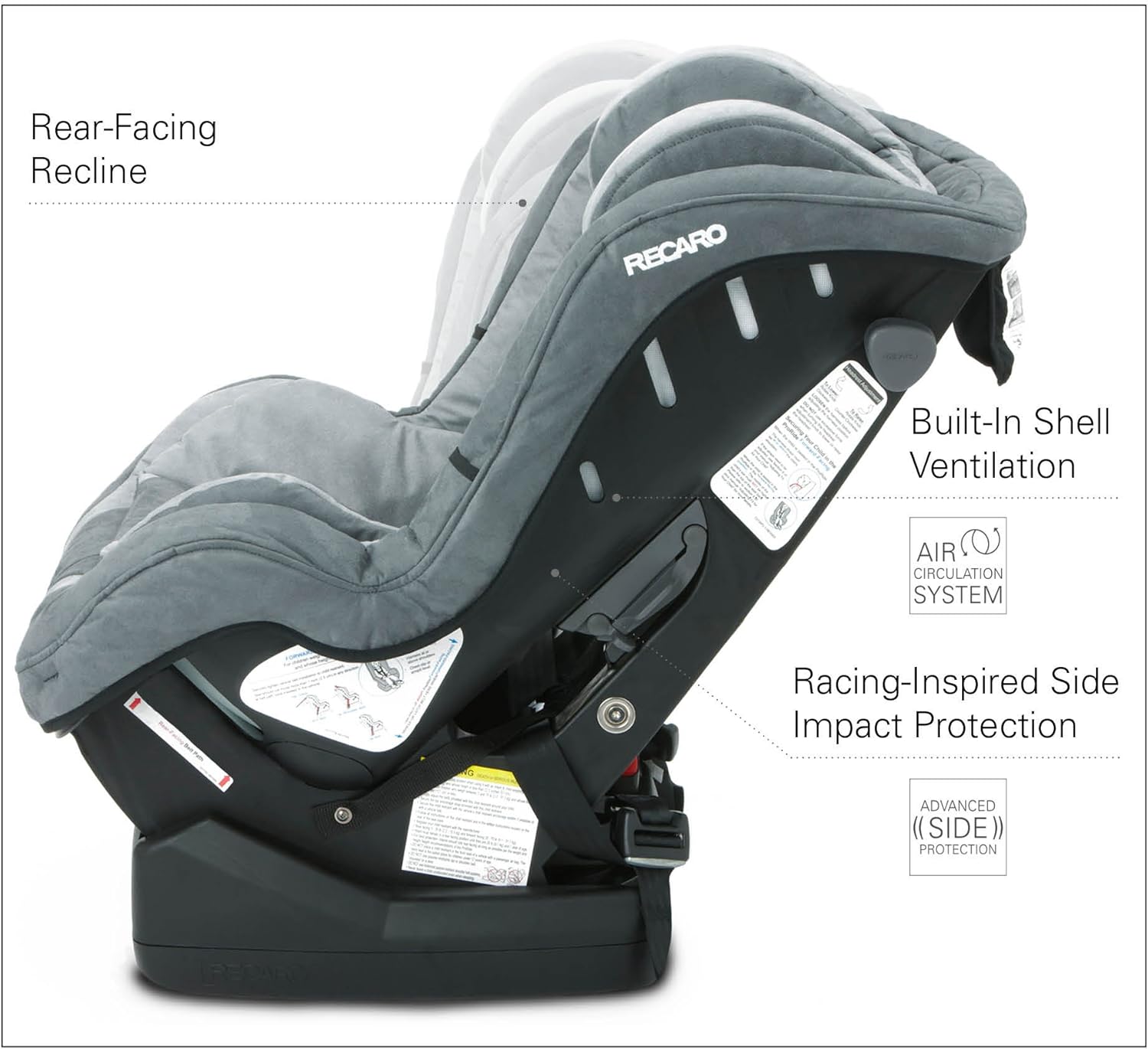 recaro proride convertible car seat