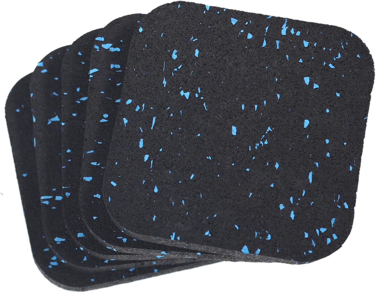 Best brose Treadmill Mat Exercise Equipment Mat for Carpet and Floor Protection- High-Density Rubber Noise Reduction Sound Isolation Cushion Pad (3.94 X 3.94 X 0.5 inch) (8PCS) : Sports & Outdoors