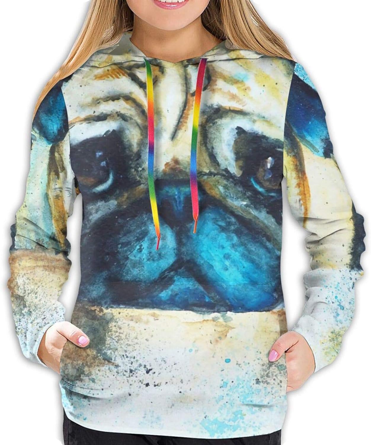 Amazon.com: Funny Dog Women's 3D Graphic Printed Hoodies For Women ...