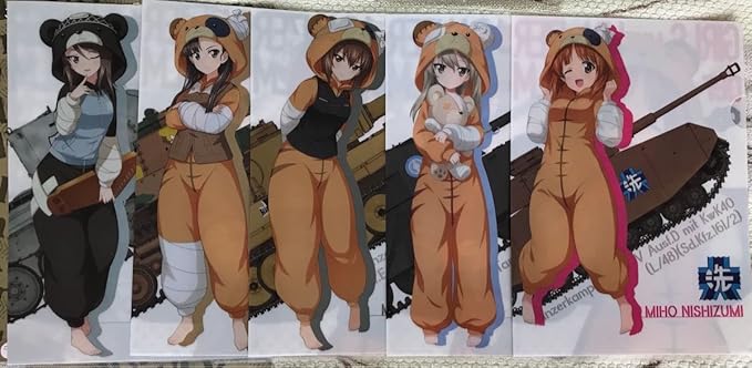 Amazon ガールズ パンツァー クリアファイル ボコ5枚セット ミカ 西絹代 西住まほ 島田愛里寿 西住みほ ガルパン 一番くじ アニメ 萌えグッズ 通販 Amazon ガールズ パンツァー クリアファイル ボコ5枚セット ミカ 西絹代 西住まほ 島田愛里寿 西住みほ ガルパン 一番くじ アニメ 萌えグッズ 通販