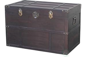 Vintiquewise(TM Old Cedar Style Large Chest