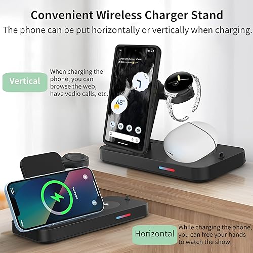 Wireless Charging Station Pixel Stand Pixel Buds Foldable Wireless