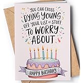 Funny Birthday Card for Women - Humorous Age Joke Greeting Cards for Sister, Bestfriend - Funny Friend Birthday Card - 30th, 