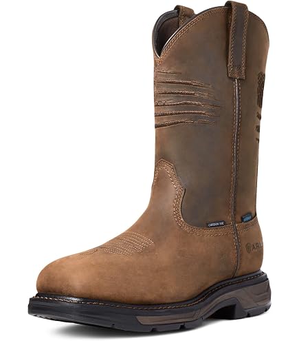 Amazon.com | Ariat Mens WorkHog XT VentTEK Waterproof Carbon  display picture 2