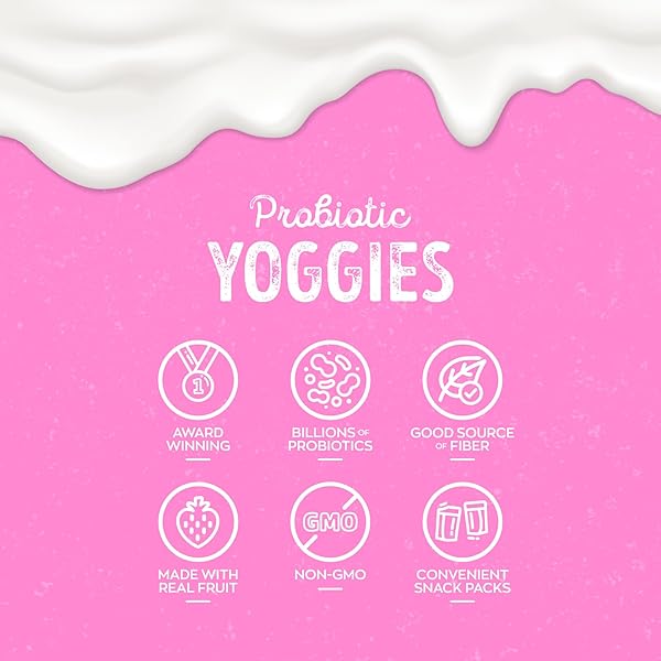 NATURE’S GARDEN PROBIOTIC YOGGIES MULTI PACK, 21OZ (STRAWBERRY YOGGIES 15X0.7 OZ +MIXED BERRY YOGGIES 15X0.7 OZ), STRAWBERRY AND MIXED BERRY YOGURT COVERED SNACK, HIGH FIBER, REAL FRUIT PIECES, NO ARTIFICIAL INGREDIENTS, HEALTHY SNACK FOR ADULTS