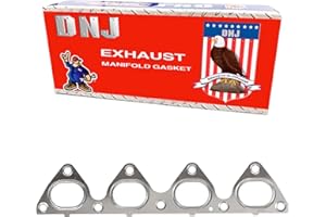 DNJ EG297 Exhaust Manifold Gasket Set for 1996-2000 Honda Civic Civic del Sol 1.6L L4 16V SOHC 1588cc