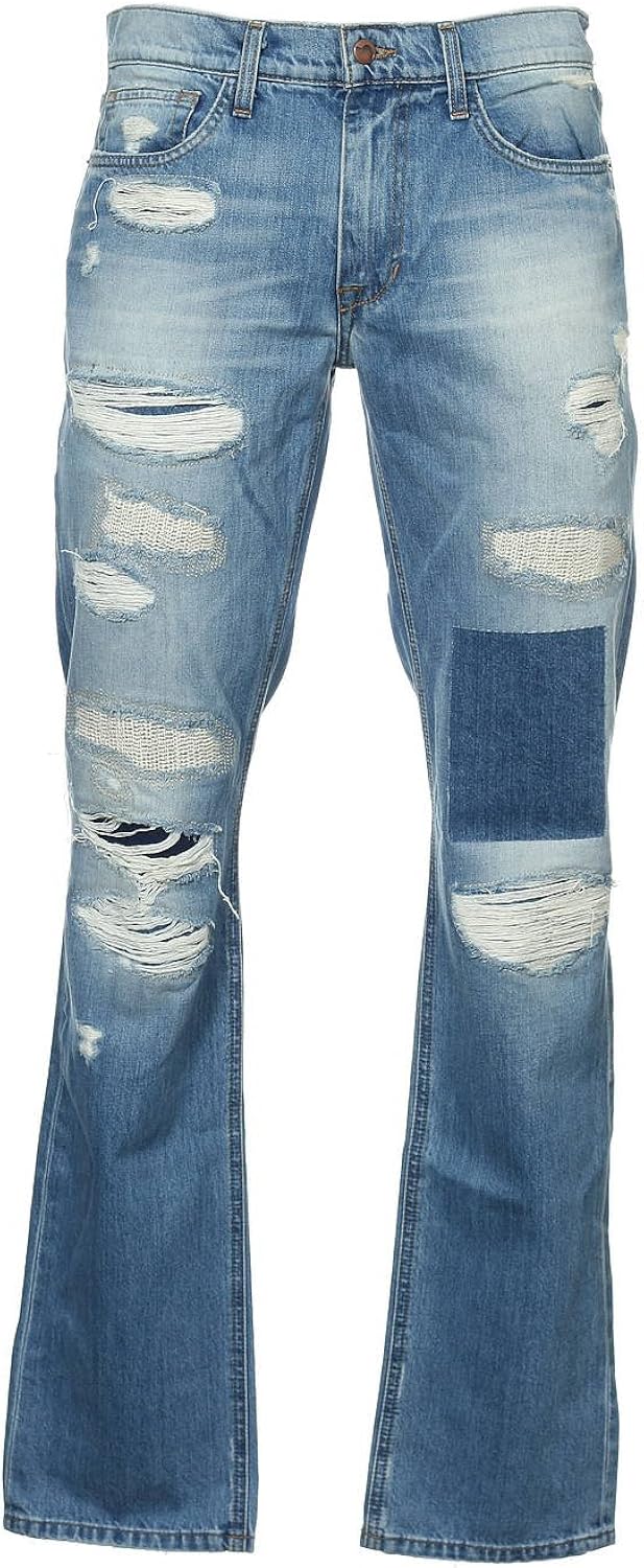 mens light blue straight leg jeans