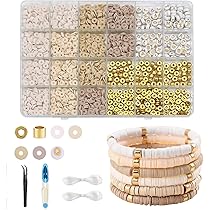 GLARKS Kit De 950 Pièces Pour Fabrication De Bijoux Avec Outils, Pinces, Fils, Apprêts, Outils De Mesure Pour Création De Boucles D'oreilles, Colliers Et Réparation DIY