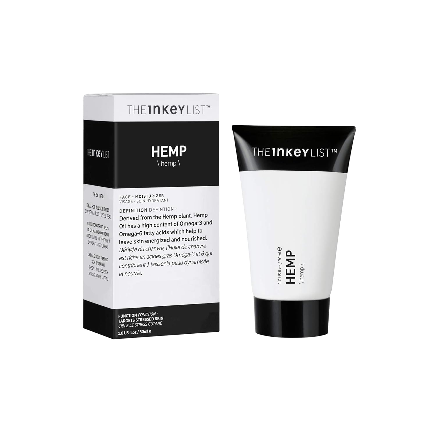 the inkey list hemp moisturiser