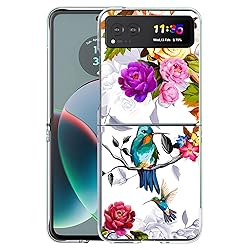 Bcov Case for Motorola Razr 2023, Hummingbird in