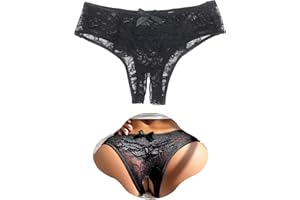 ohyeahlady Women Lace Underwear Sexy Briefs Panties Plus Size Cheeky Hipster Thong Panty S-4XL