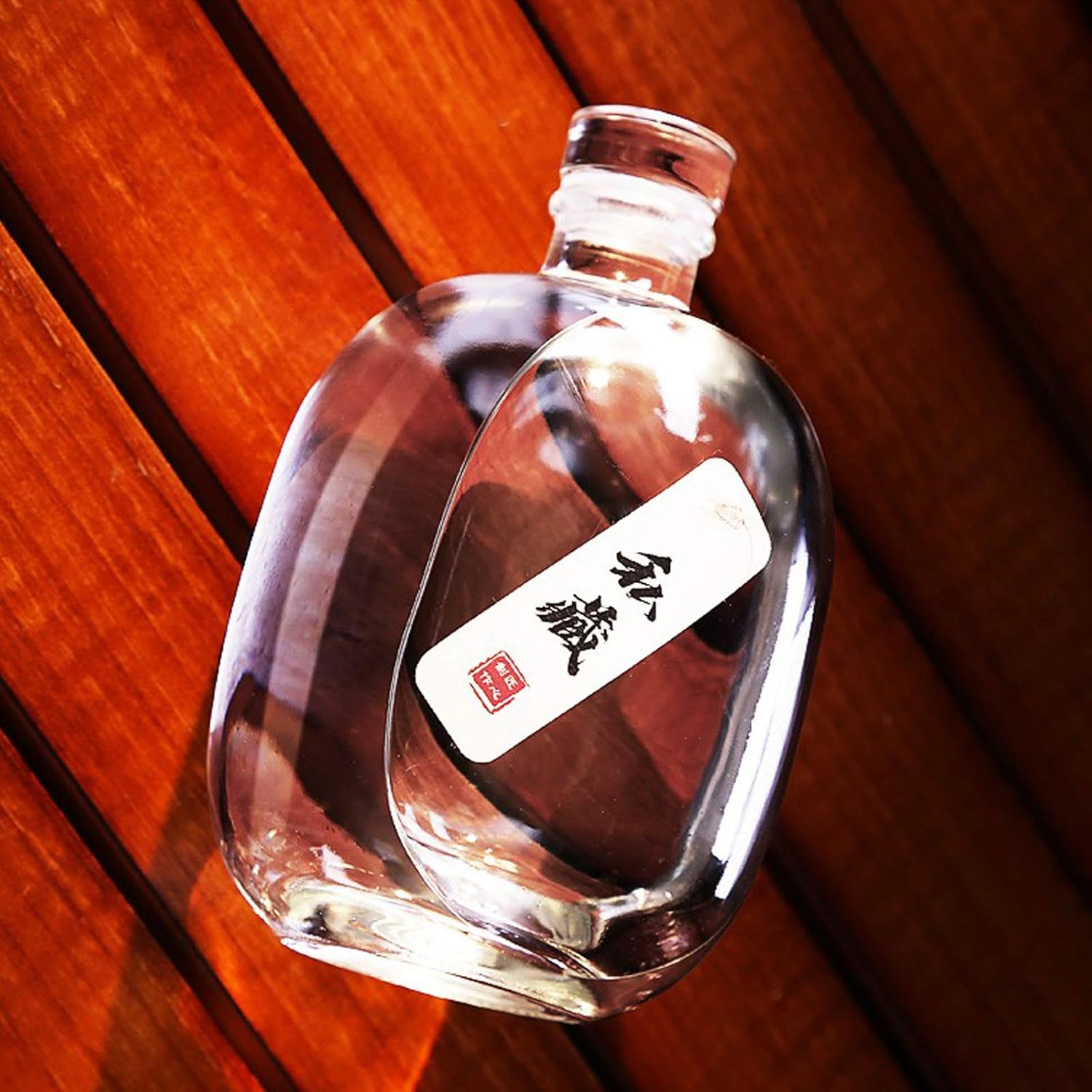 GAOXIAOMEI Carafe À Liqueur Carafe À Whisky Transparent pour Bourbon