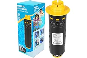SIXCOW W28000 W28001 Replacement for Nature2 Duoclear 25 35 Mineral Cartridge for All Zodiac DuoClear & Fusion, Fusion Soft, Vision Pro System Aboveground Ingroud Pool System for up to 35,000 Gallons Pool