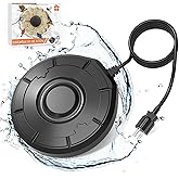 Cearktiy Bird Bath Heater,Birdbaths De-Icer,Birdbath Water Heater Deicer with Thermostatically Controlled,Heated Bird Bath Deicer Suitable for Birdbath Farm Livestock Drinking Outdoors in Winter,Black