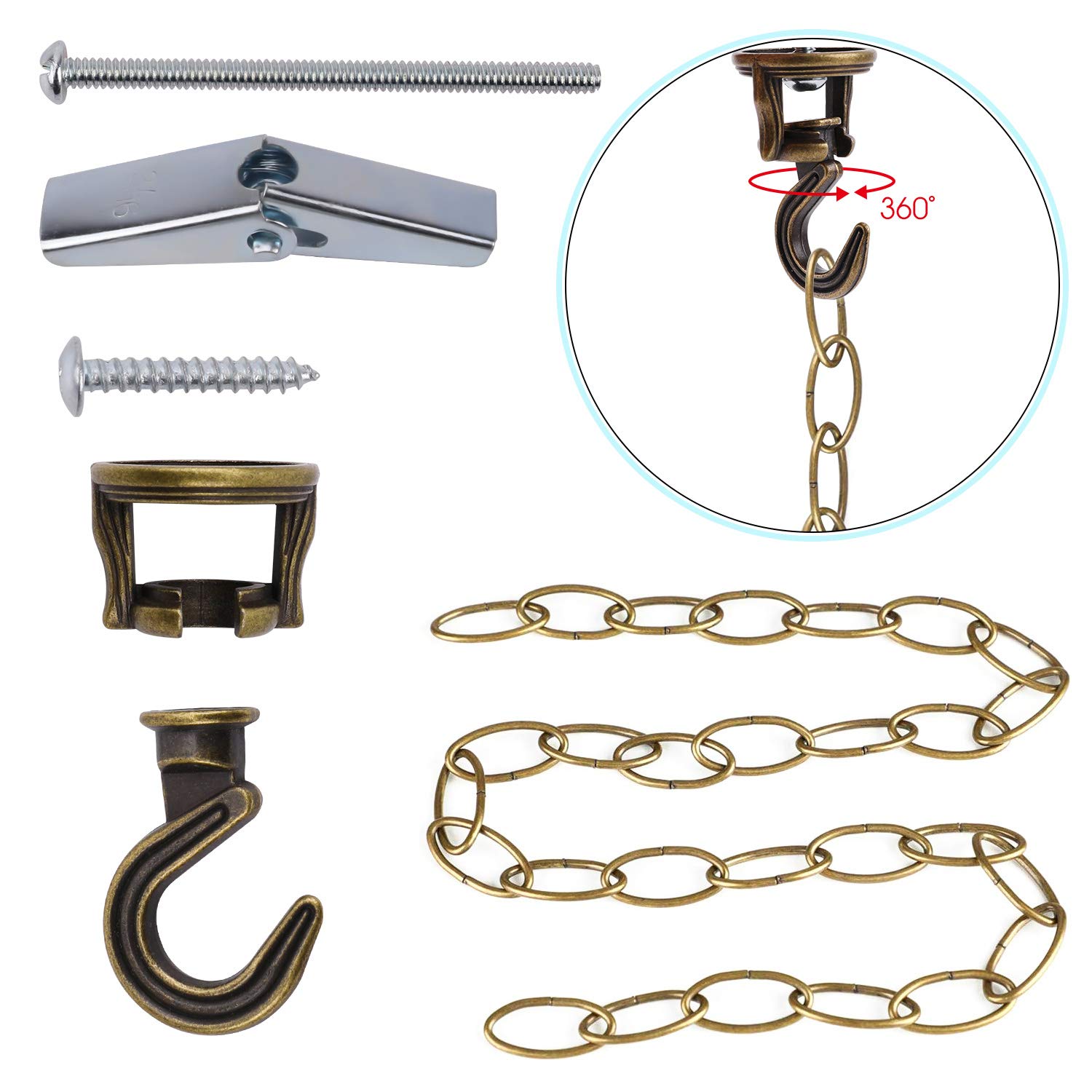 chain extension for hanging plant