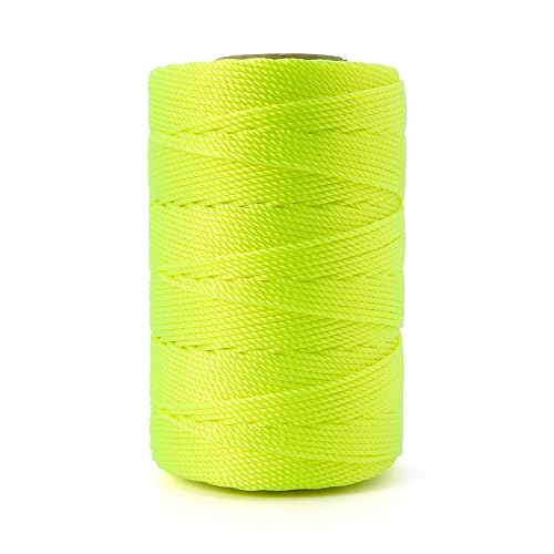 HONGDA Twisted Nylon Mason Line – #18, 540 FT, High Strength, Multiple Colors