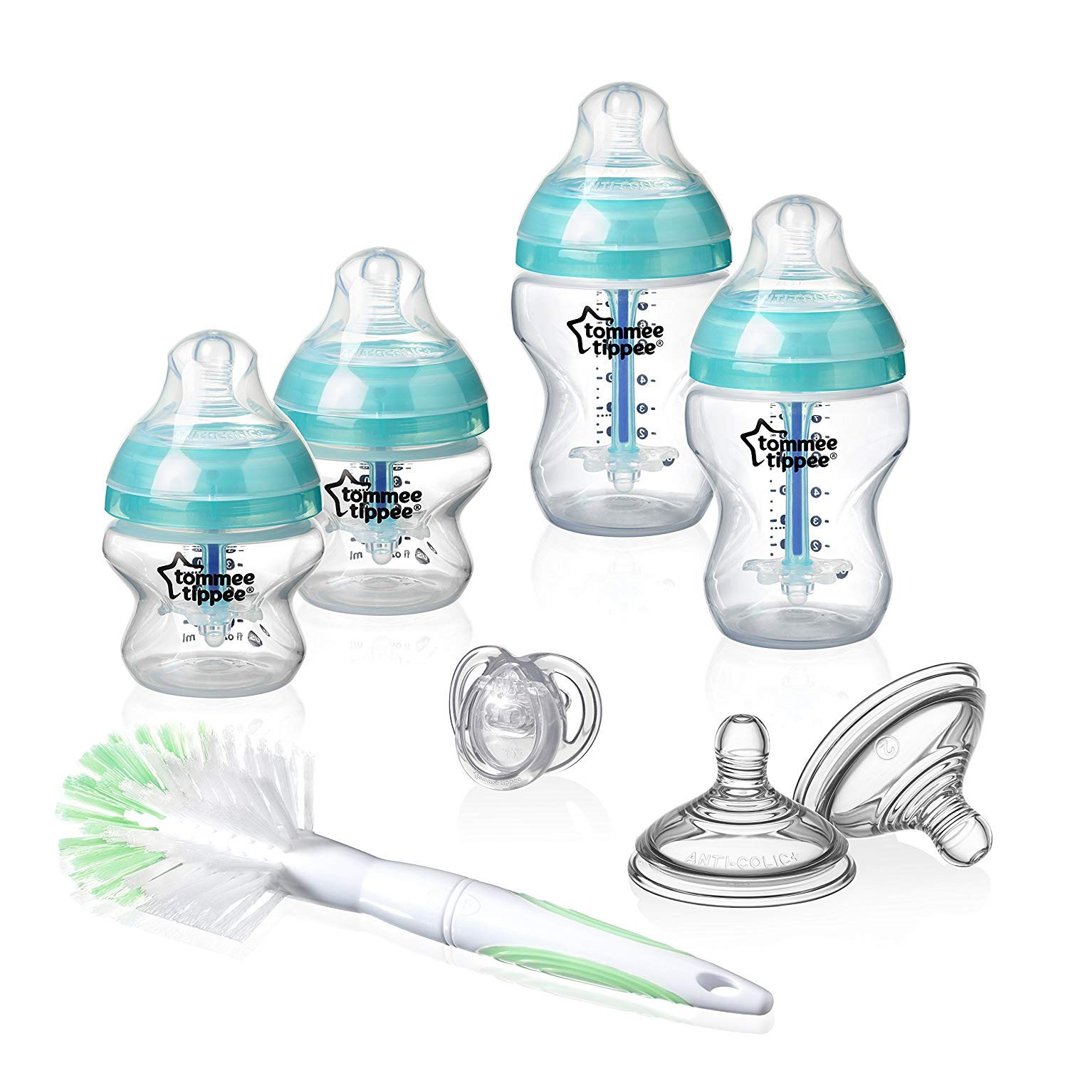 Tommee Tippee Closer to Nature - Kit de biberones anticólico
