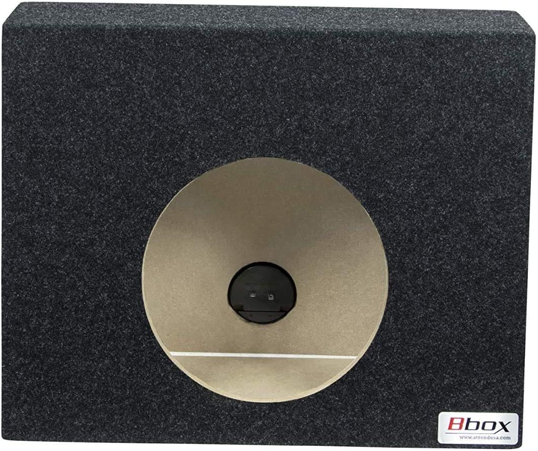 Bbox E12ST Pro-Series 12” Single Sealed Wedge Shaped Subwoofer Enclosure: Car Electronics