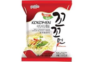 Kokomyun Hot Spicy Chicken Soup Noodle Ramen 4.23 Oz X 5 Packs by Paldo