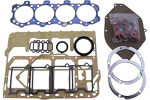 Holdia 657-34280 657-34281 Complete Full Gasket Set Compatible with Lister Petter LPW4 LPWS4 LPWT LPW Engine Overhaul Kit