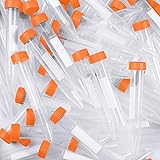 Konohan 200 Pcs Conical Centrifuge Tubes Plastic