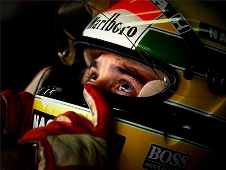 Amazon Co Jp スポーツ レイシング カードライバー アイルトン セナ ヘルメット姿 アートプリントポスター Sport Ayrton Senna Helmet Racing Car Driver Lv ホーム キッチン