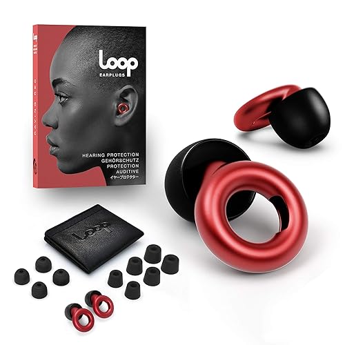 Loop Earplugs for Noise Reduction (2 Ear Plugs) High Fidelity Ear