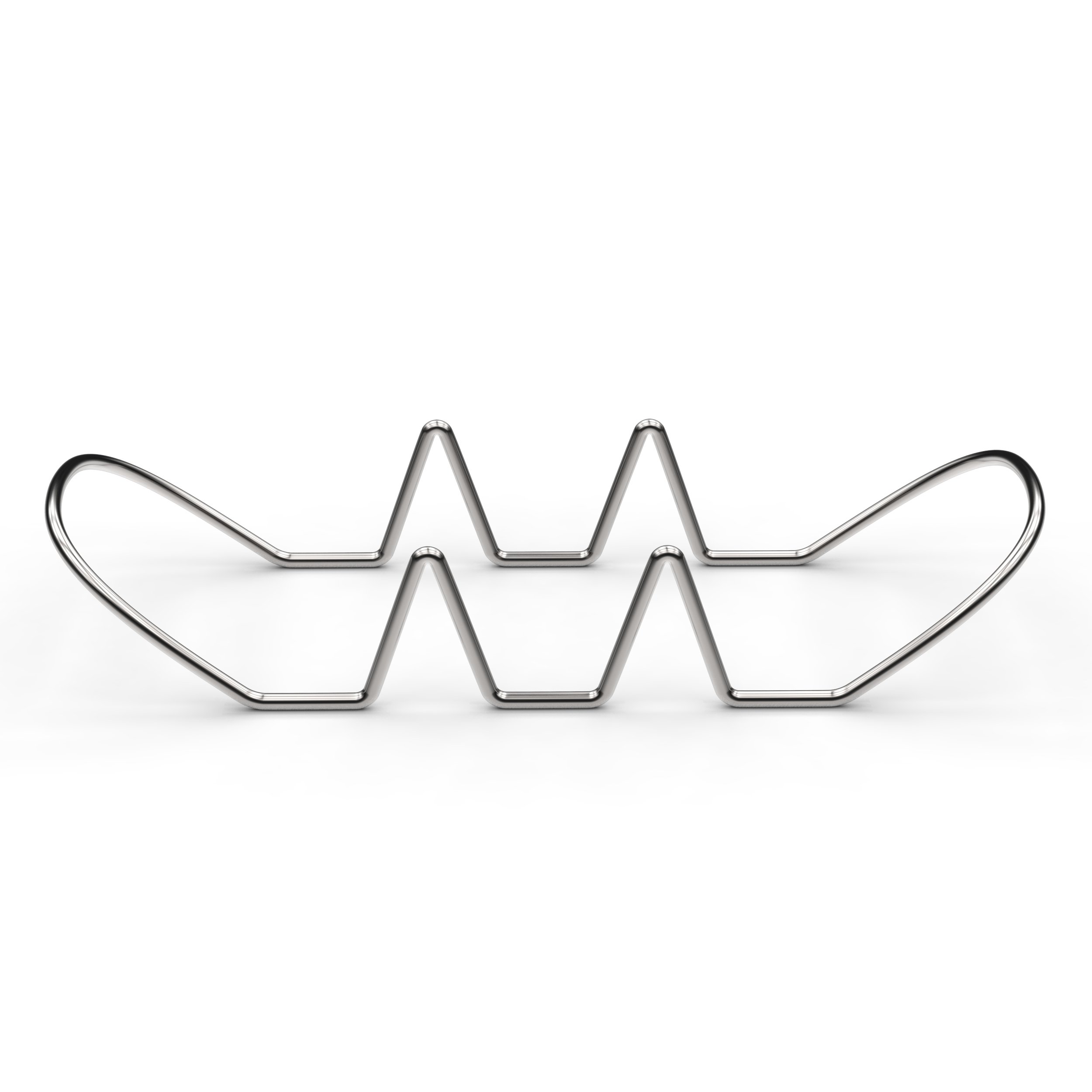 The Ultimate Taco Holder Set Of 2 By ROWLIX | Premium Stainless Steel Taco Racks | Easy To Clean & Stackable | Ideal For Hot Dogs, Tortillas, Pitas, Soft & Hard Shells | Dishwasher Safe 3 Tacos Stand