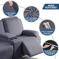 TAOCOCO Reclining Loveseat with Middle Console