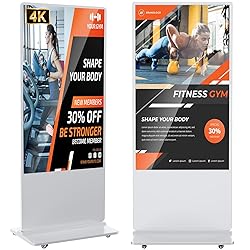 YCKJNB 65 inch Indoor Digital Signage 4K LCD Screen
