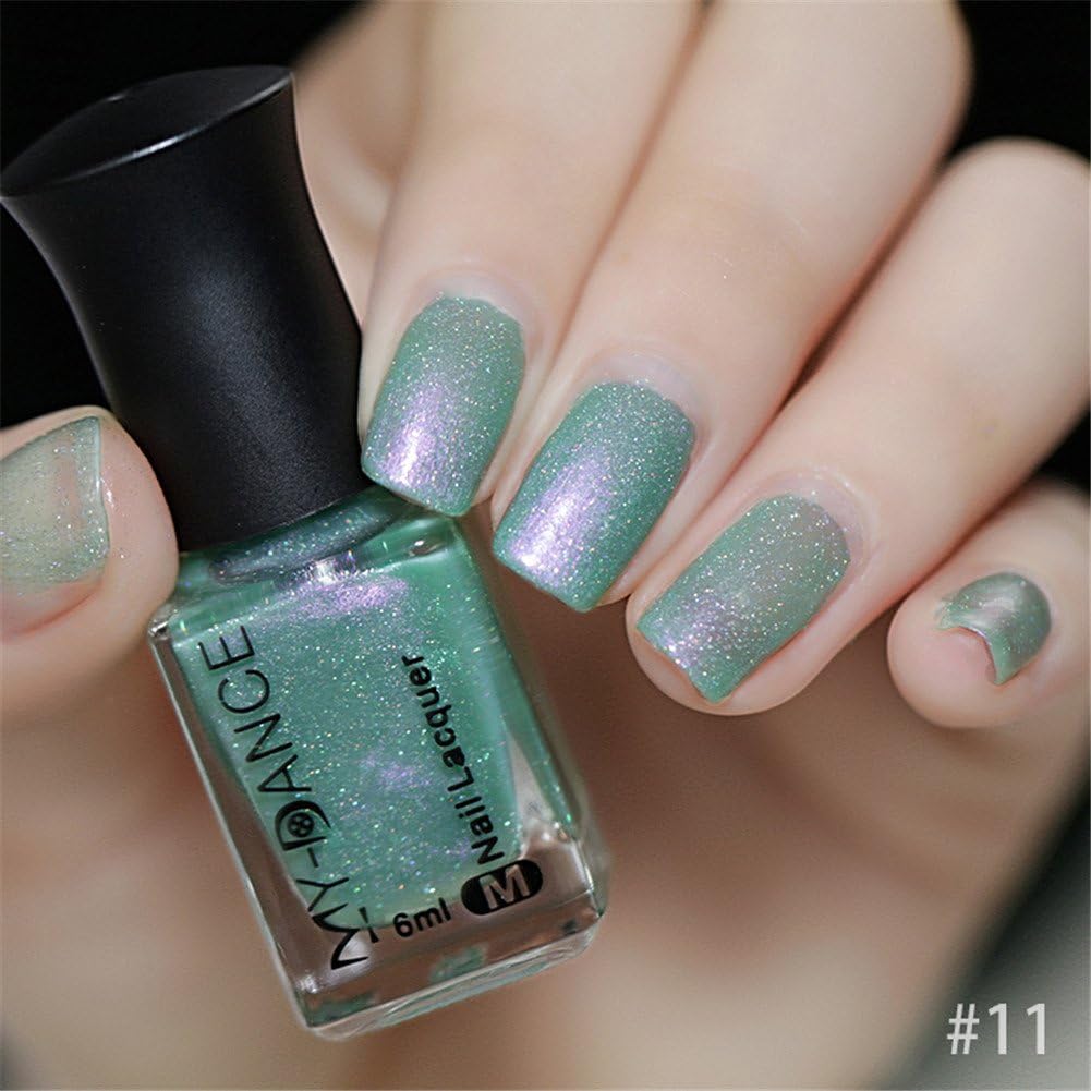 Amazon 人魚姫マニキュア 10ml パール感 ラメ入り 超キラキラ マニキュア ネイルポリッシュ 11 Innail マニキュア ネイルポリッシュ 通販