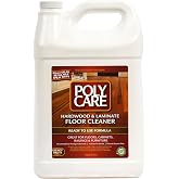 PolyCare Hardwood Floor Cleaner Refill - 128 fl oz - Fresh Scent - Refill for Spray Mops and Spray Bottles - Residue-Free Floor Cleaning Solution for Hardwood, Laminate &amp; Engineered Wood Floors