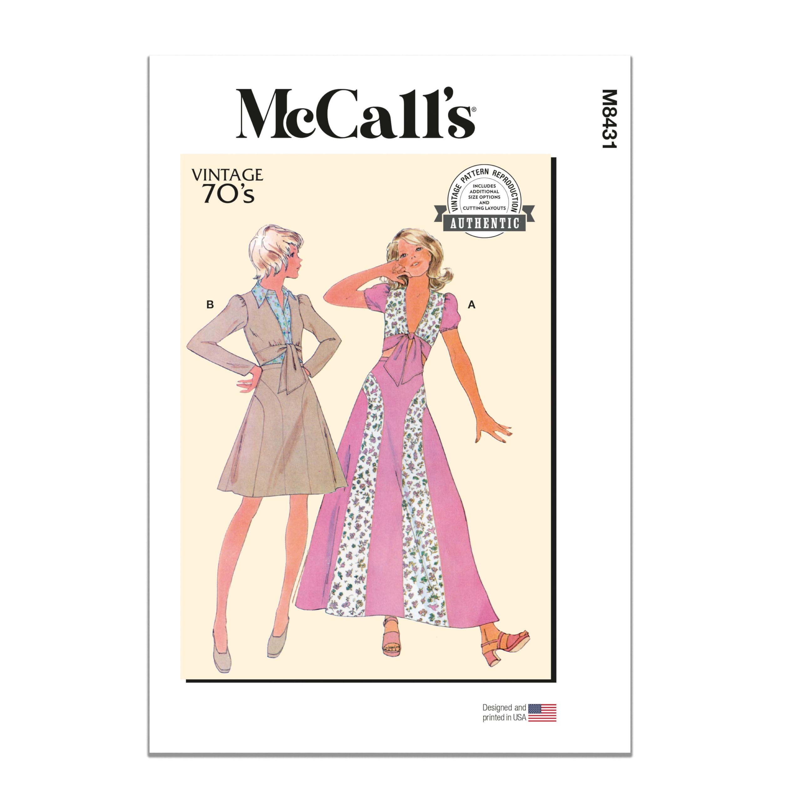 Butterick M8431K5 Misses' Top and Skirt K5 (8-10-12-14-16) Sewing Pattern