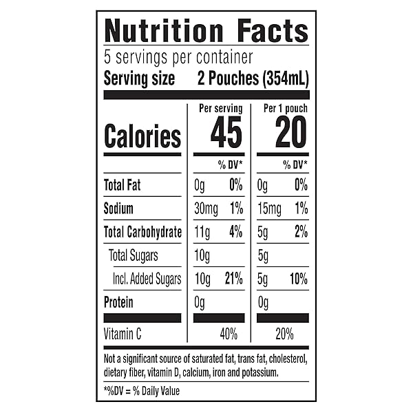 KOOL-AID NO SKOOL-AID BERRY BREAK DRINK, 10 CT BOX, 6 OZ POUCHES