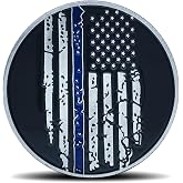 Police Officer's Prayer Challenge Coin Thin Blue Line Law Enforcementcoins Coins Inspirational Gift