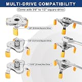 Spurtar 3 Jaw Oil Filter Wrench 68-104mm with Protective Sleeves view 6