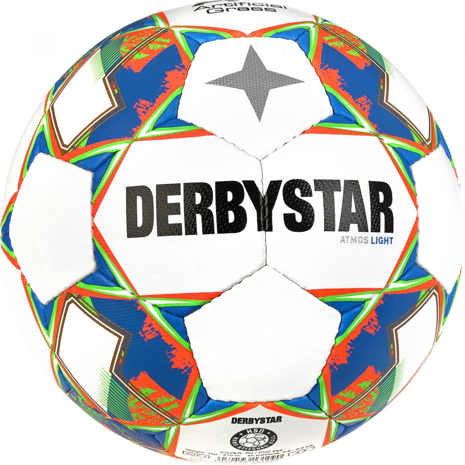 Derbystar Apus Ball White Orange Blue 5