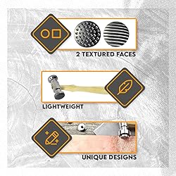 SE Texturing Hammer Dimple Rounded and Stripe