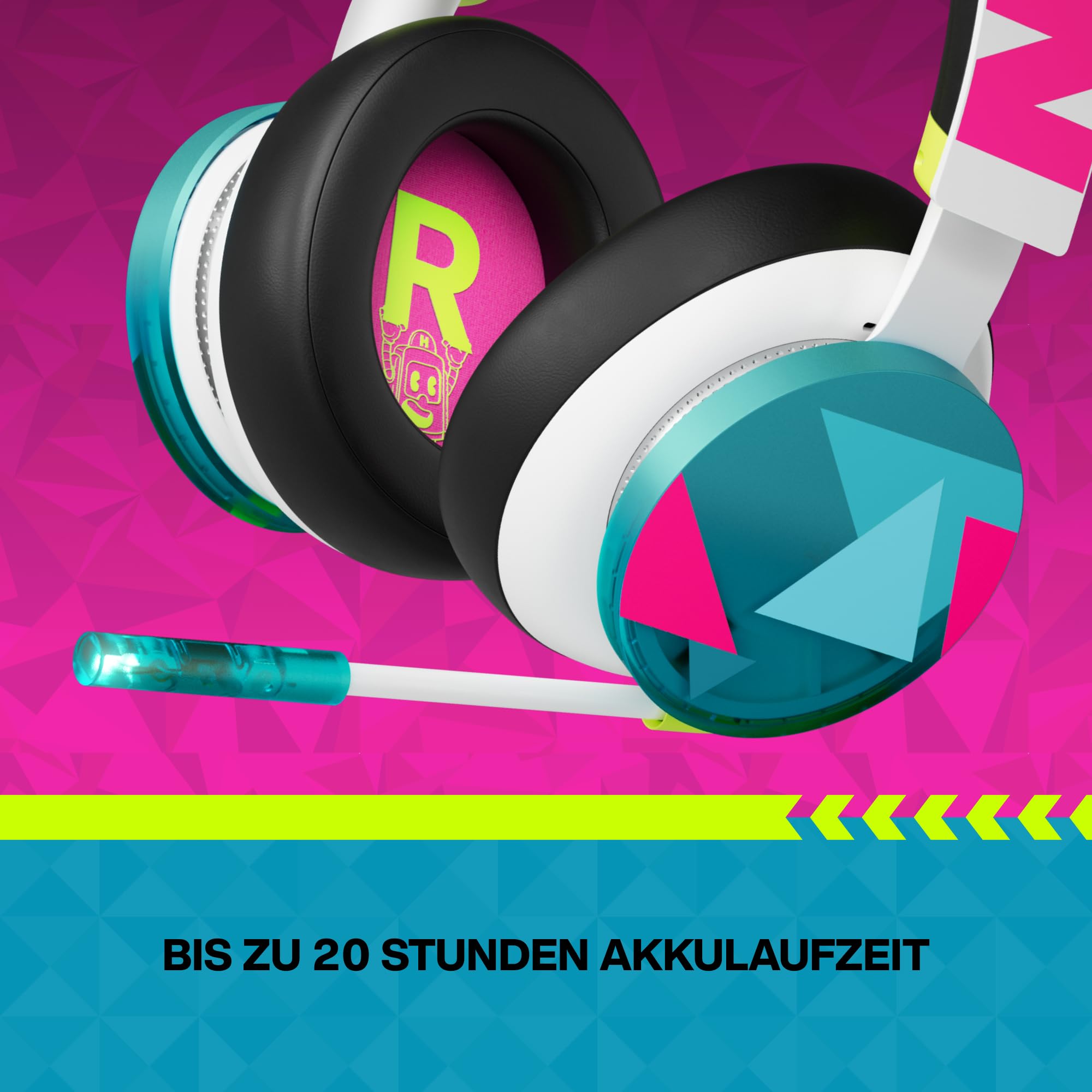 Xbox Wireless Headset – Forza Horizon 6 Limited Edition Series X|S, One, PCs und cloudfähige Geräte 4