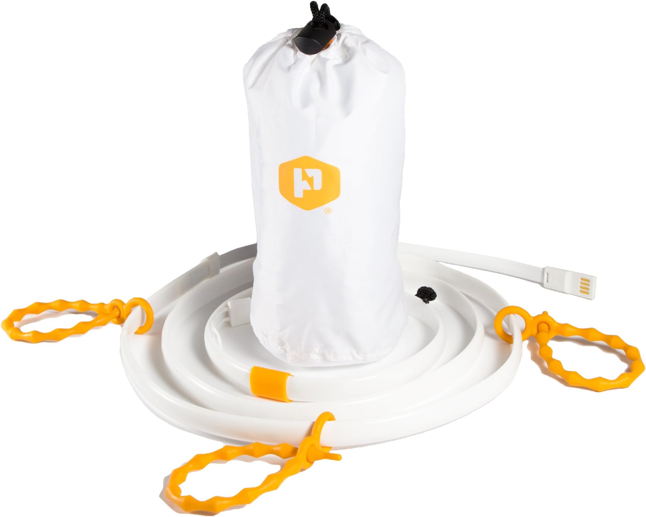 Power Practical Luminoodle LED Light Rope - LED Rope Lights for Camping, Hiking, Safety Light - Portable LED Tent String Lights that double as an LED Lantern