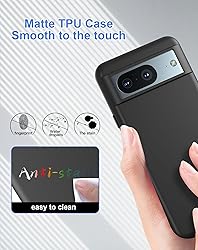 Foluu Silicone Case for Google Pixel 8, Pixel 8