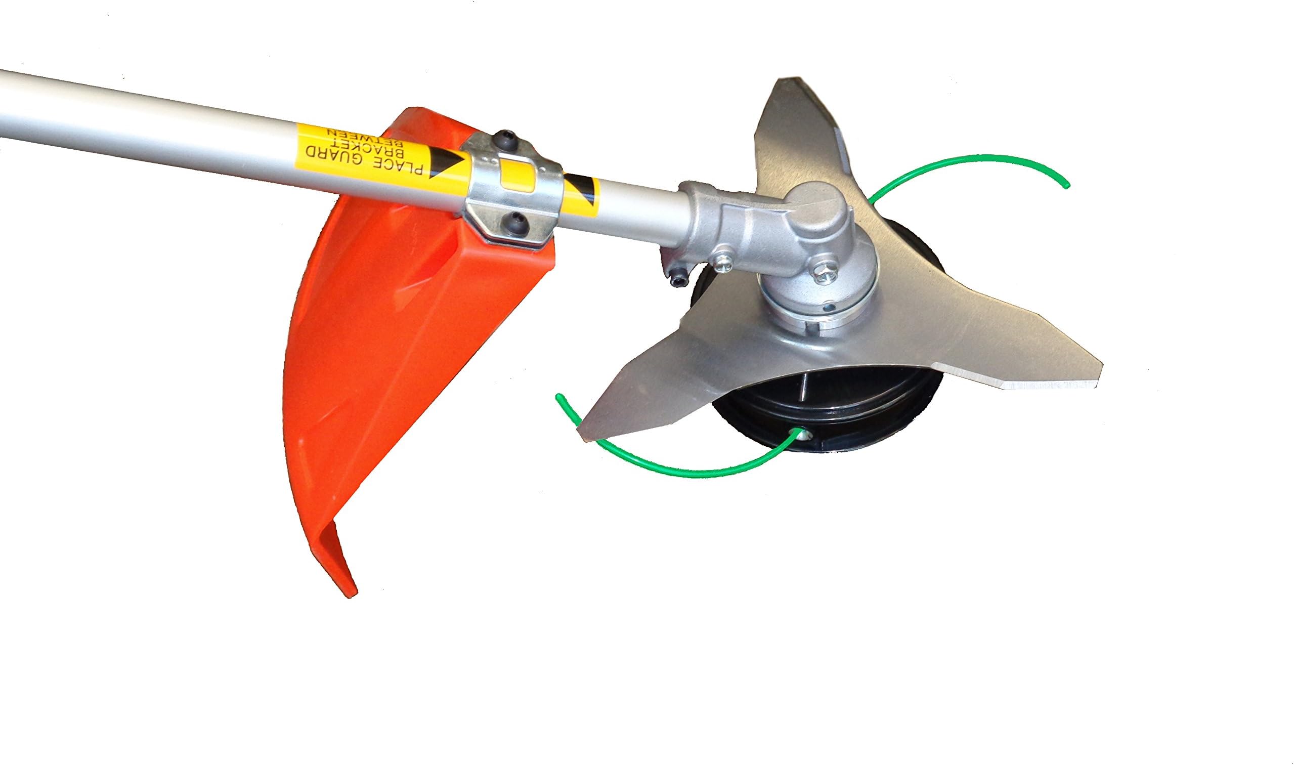 Grass Trimmer Head - Dual Cutting Metal and String Trimming Head By Brush Dawg