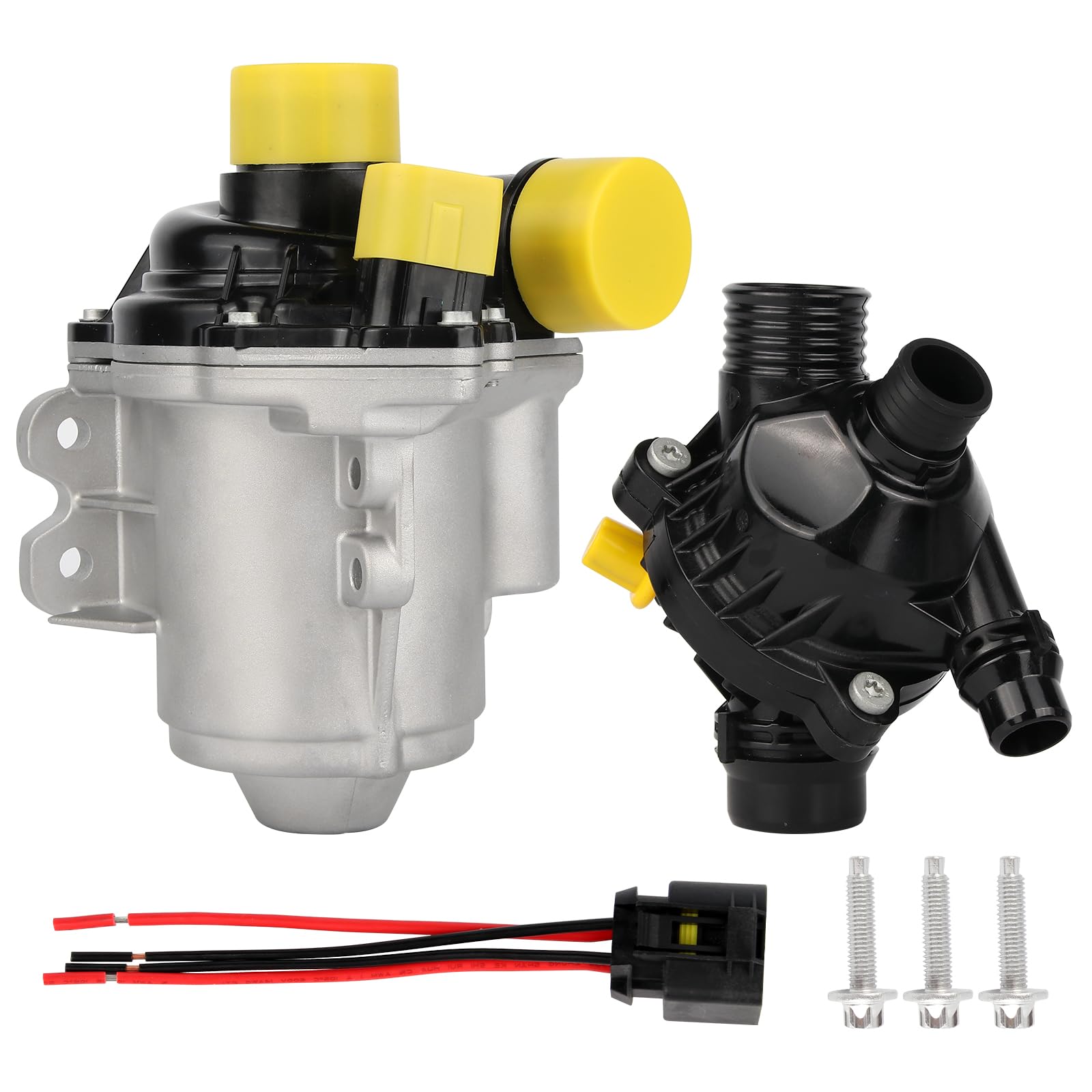 Photo 1 of GZGN Electric Engine Water Pump W/Thermostat Compatible with BMW 135i, 335i, 335i xDrive, 335is, 335xi, 535i, Z4, 2007-2016, 3.0L L6, Replace# 11517632426, 11517563659, 11517588885, 11519455978