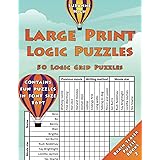 puzzle baron s large print logic puzzles baron puzzle 9781465464880 amazon com books